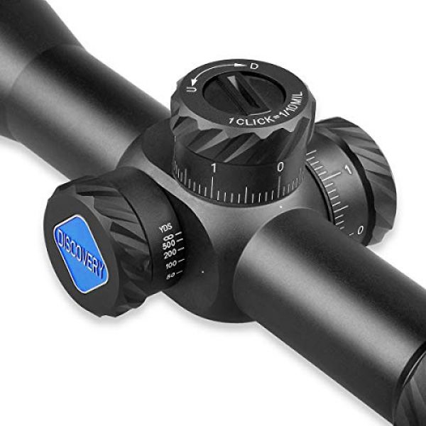 ApexHorizon Rifle Scope 2 ApexHorizon VT-T 6-24X50 SFVF Rifle Scope,Sniper Hunting Optics Crosshair Gun Scopes with Phone Adapter