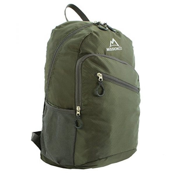 Mission Peak Gear Tactical Backpack 2 Mission Peak Gear Lite 1800 Foldable Packable Hiking Backpack Daypack, Ultra Lightweight, Durable Light Backpack, Camping, Outdoor, Travel, Biking, School, Carry On Backpack