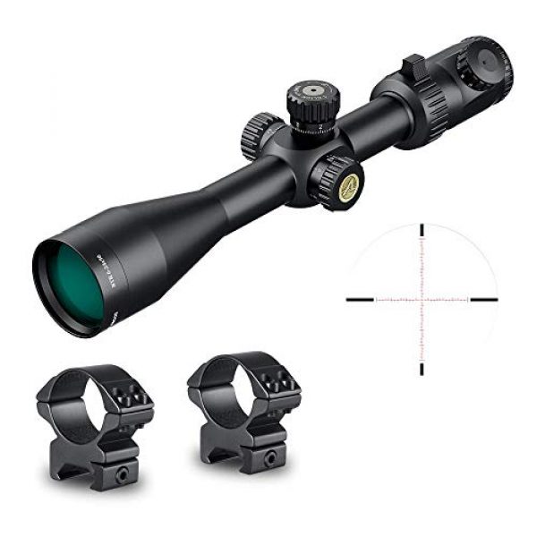 Athlon Optics Rifle Scope 1 Athlon Optics, Argos BTR, Riflescope, 6-24x50 First Focal Plane (FFP) Illuminated ATMR MOA Reticle with Medium Rings