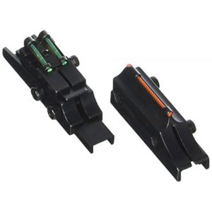 TRUGLO Rifle Sight 1 TRUGLO Pro Series Slug Gun 3 Dot Sights with Elevation Ramp for Ventilated Rib Shotguns