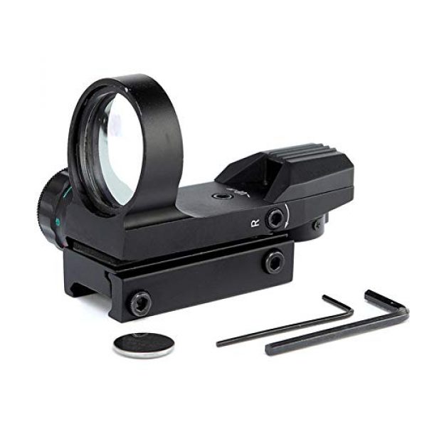 DJym Rifle Scope 3 DJym HD110 1X Fast Sight, Red Dot Sight, The Optical Sight Hunting