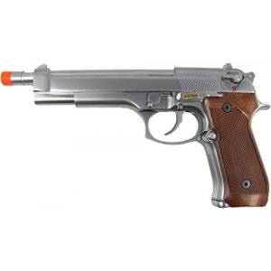 WE Airsoft Pistol 1 WE m92 long-a gas/co2 blowback full metal - silver(Airsoft Gun)