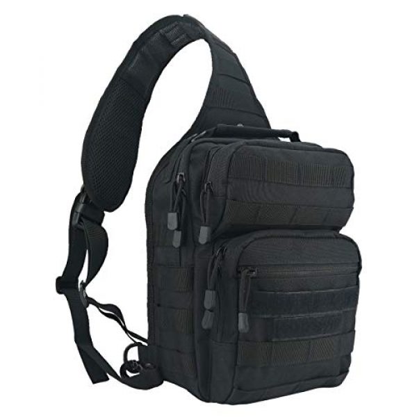 VooDoo Tactical Tactical Backpack 1 Tactical Sling Bag Military Rover Shoulder Sling Backpack Small EDC Molle Assault Crossbody Bags Pack