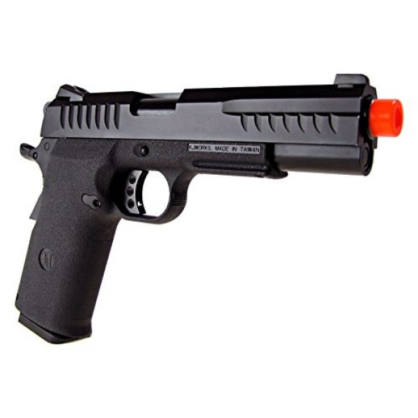KJW Airsoft Pistol 3 KJW model-618 kp08 gas/co2 blowback full metal/black(Airsoft Gun)