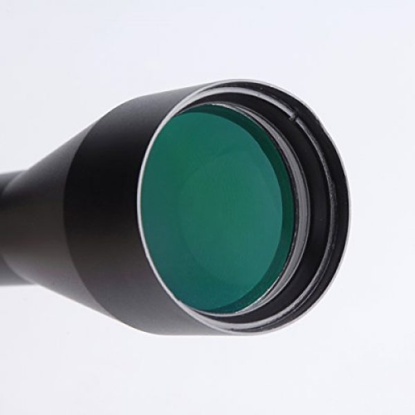 Edenberg Rifle Scope 5 Edenberg 3-9x40mm Super-Target Reticle 1-inch Tube Rifle Scope for Hunting and Tactical Shooting 100% Waterproof Fogproof Shockproof Construction with Flip Up Cap