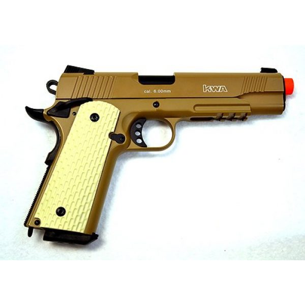 KWA Airsoft Pistol 2 KWA airsoft m1911 ptp mkii gas blow back pistol ns2 desert(Airsoft Gun)