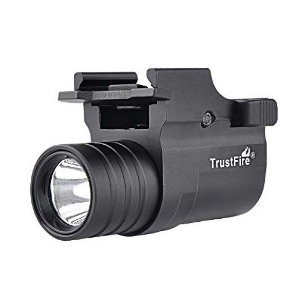 Acid Tactical Weapon Light 1 XP-G LED Rifle Shotgun Compact Tactical Flashlight 210 Lumens with Battery