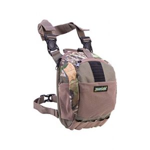 Allen Company Tactical Backpack 1 Allen Company Shocker Cut-N-Run Turkey Hunting Pack - 3in1 Functionality: Thigh Pack, Sling Pack, Chest Pack - Multi Functional -9 Features, Camo 19170 One Size