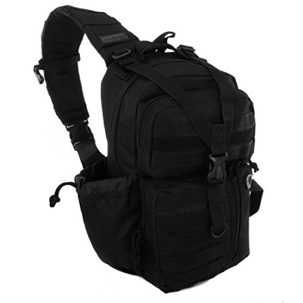 NPUSA Tactical Backpack 1 NPUSA Mens Tactical Gear Molle Hydration Ready Sling Shoulder Backpack Daypack Bag