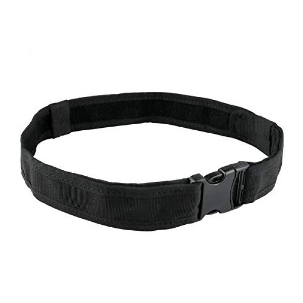 KCTIN Tactical Belt 1 KCTIN Heavy Duty Tactical Belt for Police with 2.2inch Fit 28-50inch Waist Load Bearing and Quick Release Buckle