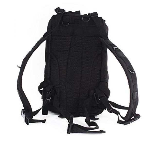 MediTac Tactical Backpack 3 MediTac Tactical Assault Pack - First Aid Rucksack - 18" Military MOLLE Backpack
