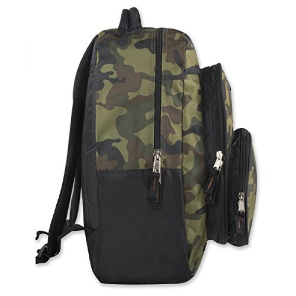 Trailmaker Tactical Backpack 3 Trail maker Tactical Camo Backpack for Boys, Girls, Men, Women for School and Travel (Green Camo)