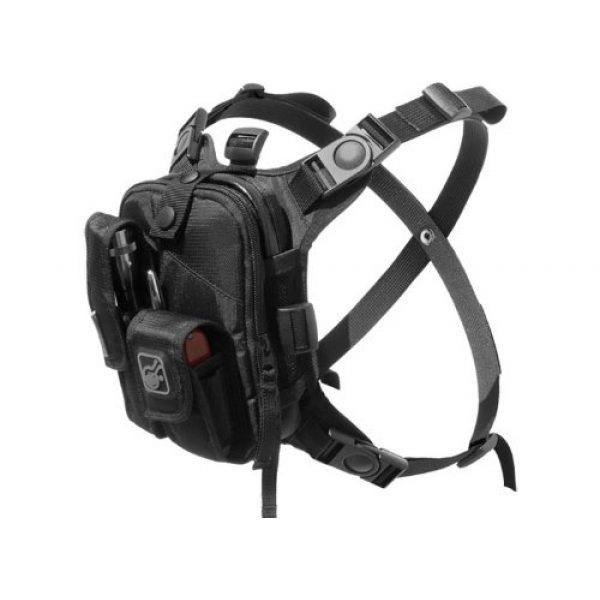 HAZARD 4 Tactical Backpack 1 Covert Escape RG(TM) Flashlight/Tools/Camera/GPS/Cycling Chest Pack by Hazard 4(R)