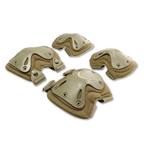HWZ Tactical Knee Pad 1 HWZ SWAT Knee & Elbow Pads CS Military Equipment Tactical Fighter Protective Gear