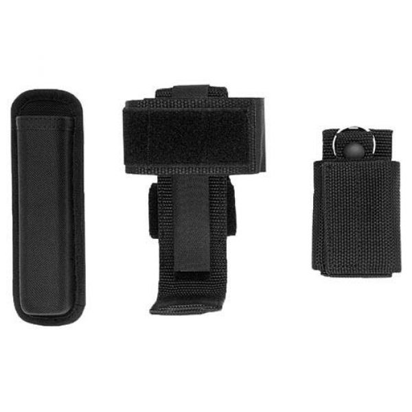 Uncle Mike's Tactical Belt 5 Uncle Mike's Sentinel Duty Gear Kit Box (Medium, Black)