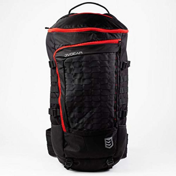 3V Gear Tactical Backpack 2 3V Gear Sovereign Redline Internal Frame Backpack - 50 Liter