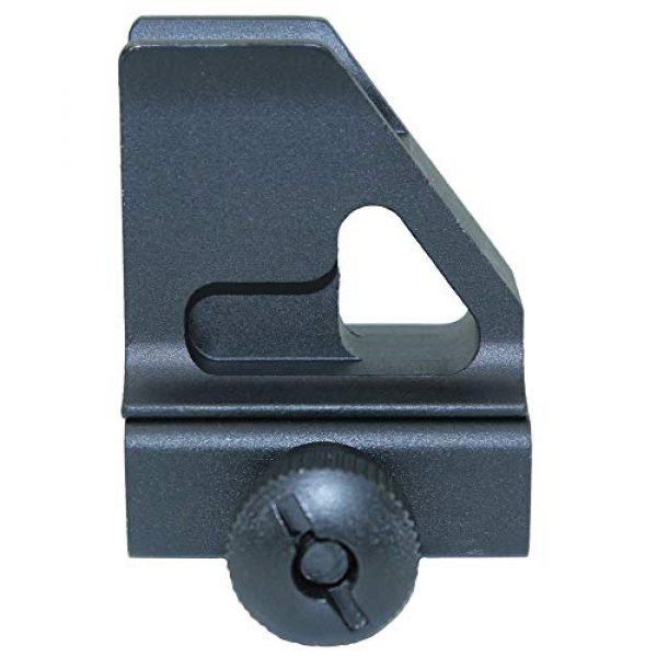 Funpower Rifle Sight 4 Funpower Low Profile Front Iron Sight with A2 Square Post Assembly, Black