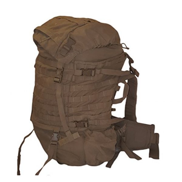 Eagle Tactical Backpack 1 Eagle FILBE USMC Main Pack Coyote Brown with Frame and Waist Belt