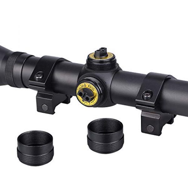 SVBONY Rifle Scope 3 SVBONY SV175 Rifle Scope,4x32,Hunting rifle scope,Ample eye relief,Cross differentiation Reticle,With 20mm Free Mounts