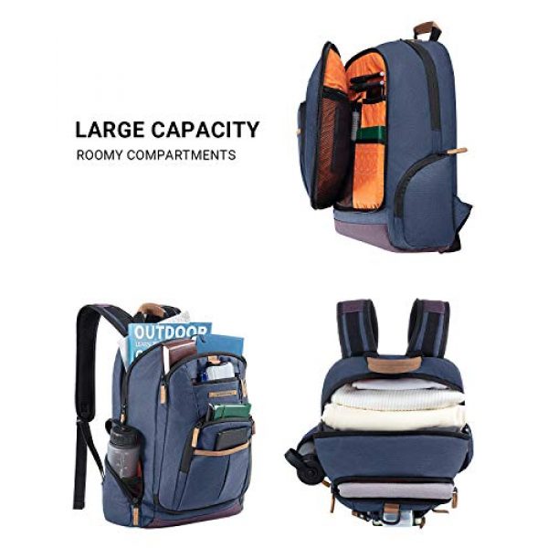 KingCamp Tactical Backpack 6 KingCamp Waterproof Laptop Backpack 17.3 inch for Women & Men Casual Daypack Backpack