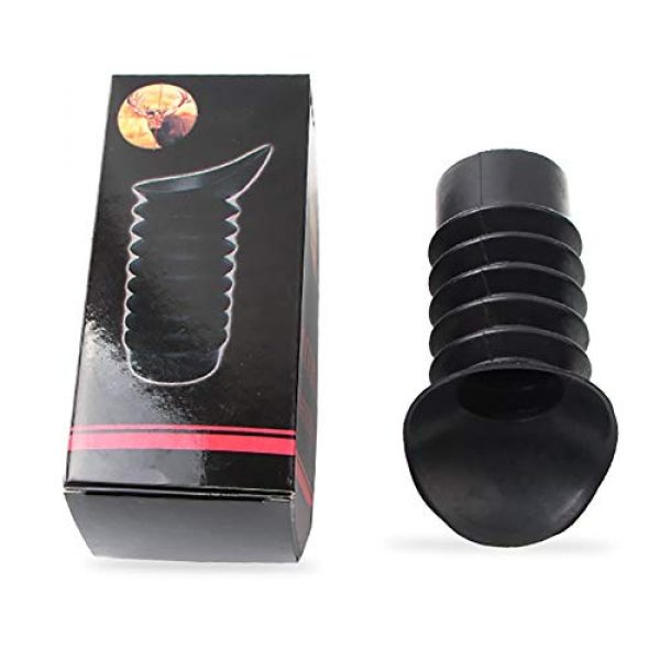 Daxin Rifle Scope Accessory 4 Daxin Eye Protector Rubber Scope Lens,Protective Cover Extender Hunting Accessories