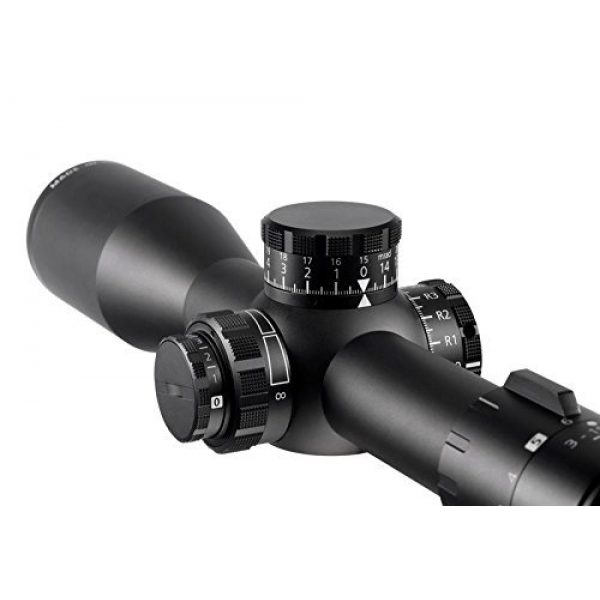 MINOX Rifle Scope 4 MINOX 66596 ZP5 TAC Scope with MR5 Reticle, 3-15 x 50