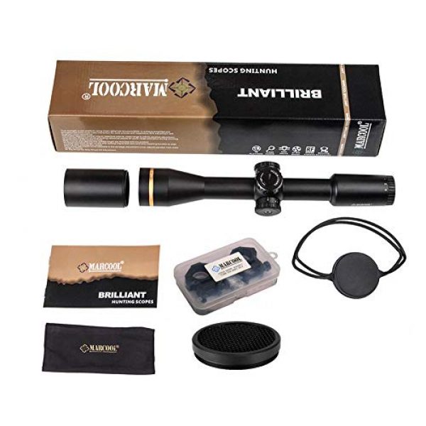 Marcool Rifle Scope 7 Marcool BLT 8X44 SF Reticle Rifle Scope Telescopic Collimator Sight