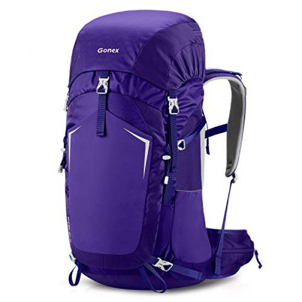 Gonex Tactical Backpack 2 Gonex 55L Hiking Internal Frame Backpack Outdoor Backpacking Camping Trekking Climbing Backpack with Rain Cover for Men Women