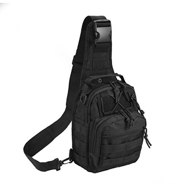 Novemkada Tactical Backpack 1 Tactical Shoulder Bag,1000D Outdoor Military Sling Daypack Backpack