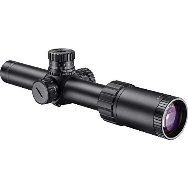 BARSKA Rifle Scope 2 BARSKA AC13026 Level HD 1-6x24 FFP Rifle Scope Illuminated HRS MOA Reticle