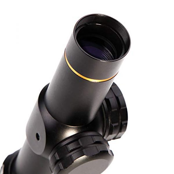 MUJING Rifle Scope 4 MUJING 2-8X20 Tactical Optical Sight with 11/20mm Rail Mount Rings Shooting Outdoor Rifle Scope,20mm/s