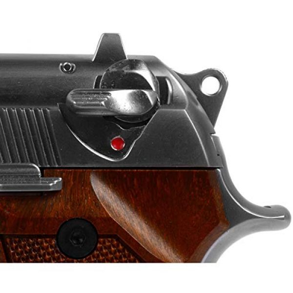 WE Airsoft Pistol 6 WE Tech Full Metal M9 Tactical Extended Length Gas Blowback Airsoft Pistol