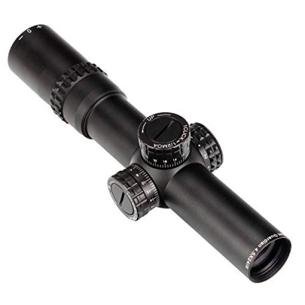 ohhunt Rifle Scope 2 ohhunt Guardian 4.5x24IR Compact Scope Glass Etched Reticle Turrets Lock Reset Rifle Scopes