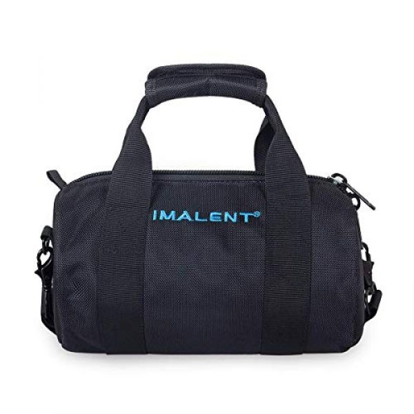 IMALENT Tactical Backpack 1 IMALENT MS12 Bag Outdoor Tactical Bags Utility Pouch, Waterproof Messenger Shoulder Bag EDC Pouch Carrying Case for DX80,R90C, MS18, R90TS and Electronic Product