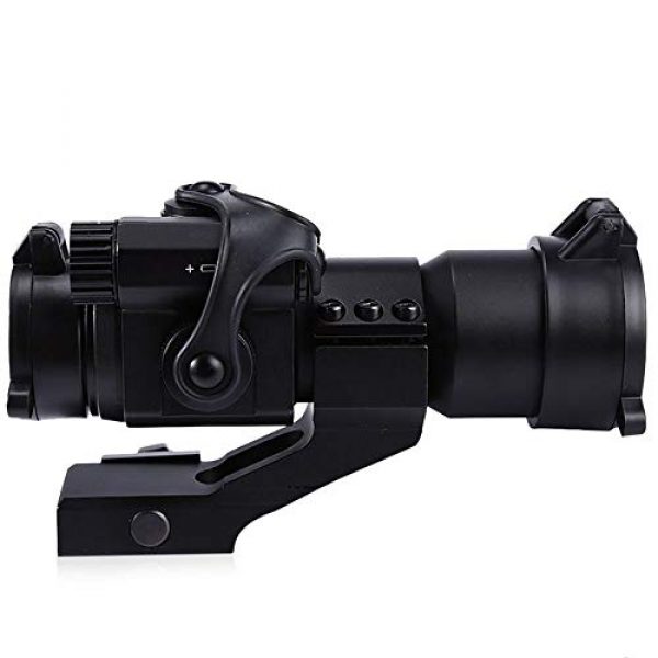 DONGYUCHUN Rifle Scope 5 DONGYUCHUN M2 Non-Magnification Scope with Blue Coating Metal Wire Differentiation Inner red dot Scope Shockproof and Waterproof Rifle Scope
