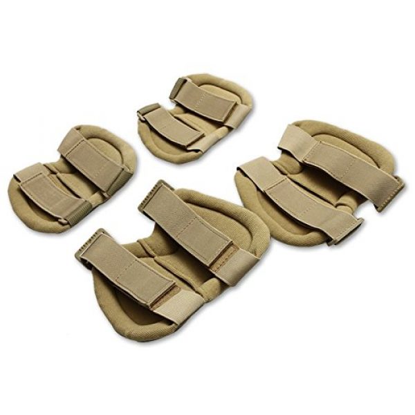 HWZ Tactical Knee Pad 3 HWZ SWAT Knee & Elbow Pads CS Military Equipment Tactical Fighter Protective Gear