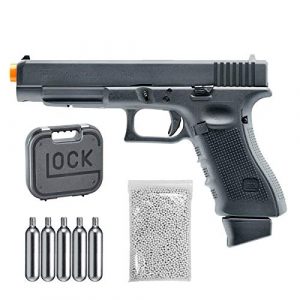 Wearable4U Airsoft Pistol 1 Umarex Glock G34 Gen4 C02 Blowback Deluxe (VFC) Airsoft Pistol BB Air Soft Gun with Wearable4U Bundle