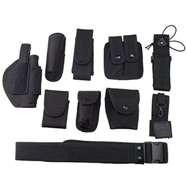 eoocvt Tactical Belt 2 eoocvt Tactical Belt Outdoor Multifunction Tactical Belt Security Police Guard Utility Kit