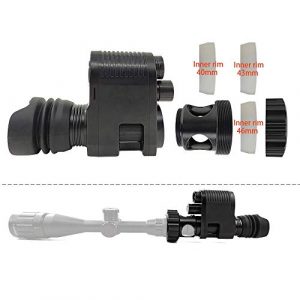 Melesplus Rifle Scope 1 Infrared HD Night Vision Monocular Scope Video Record Hunting Optical Sight Camera 850nm Lase IR Riflescopes