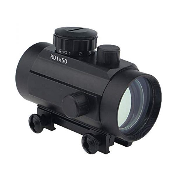 Fashion Sport Rifle Scope 1 Fashion Sport Red dot Sight Scope Tactical 1X50 5 Brightness for Diverse MOA Illuminated Red Green Dot Tactical Pistol and Rifle Scope