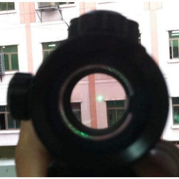 NoGa Rifle Scope 5 Noga Tactical 1x40 Red and Green Dot Sight Scope W/10mm-20mm Weaver Mount