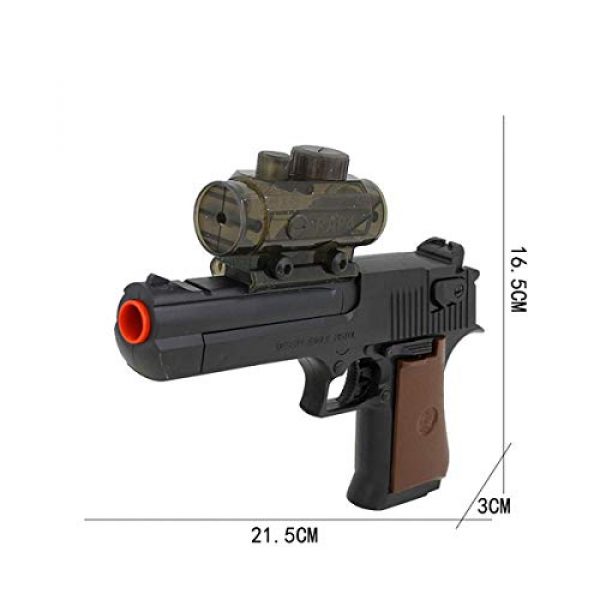 BCHENG Airsoft Pistol 2 Desert Eagle Foam Battle Guns Toy Water Guns Water Blaster Multipurpose Toy Guns Fill with Water Beads Foam Darts Toy Blaster Guns for Kids Boys Adult+10000 Crystal Bullet