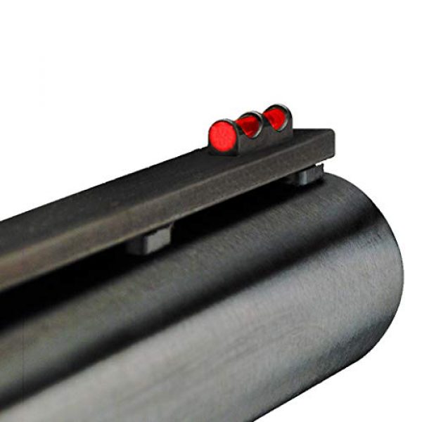 TRUGLO Rifle Sight 1 TRUGLO Long Bead Fiber Optic Sight 3mm Red