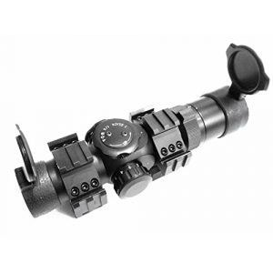 Ade Advanced Optics Rifle Scope 1 Ade Advanced Optics 1-6x28 First Focal Plane FFP CQB Rifle Scope 35mm Tube M4-62 Reticle, Mounts Included.