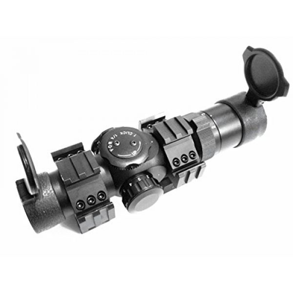 Ade Advanced Optics Rifle Scope 1 Ade Advanced Optics 1-6x28 First Focal Plane FFP CQB Rifle Scope 35mm Tube M4-62 Reticle, Mounts Included.