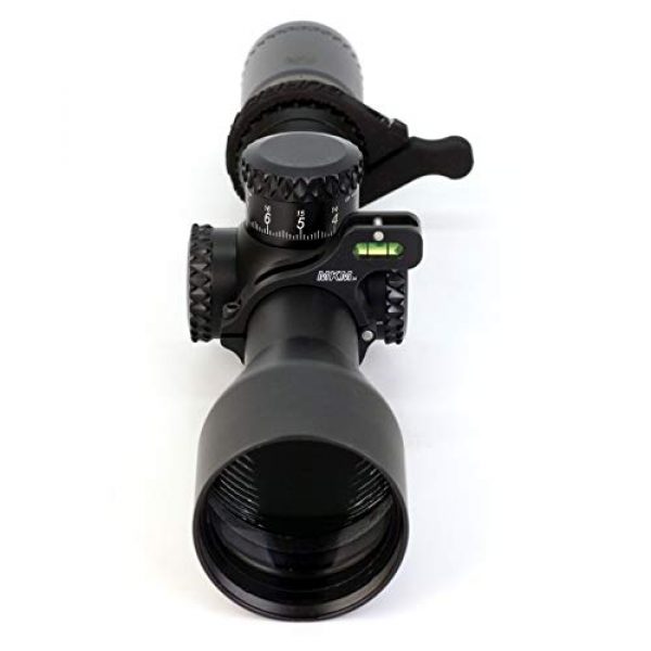 MK Machining Rifle Scope 2 MK Machining - Burris XTR III Riflescope - 3.3-18x50mm SCR 2 MIL Reticle - Comes with Pro Series Throw Lever & Billet Scope Level
