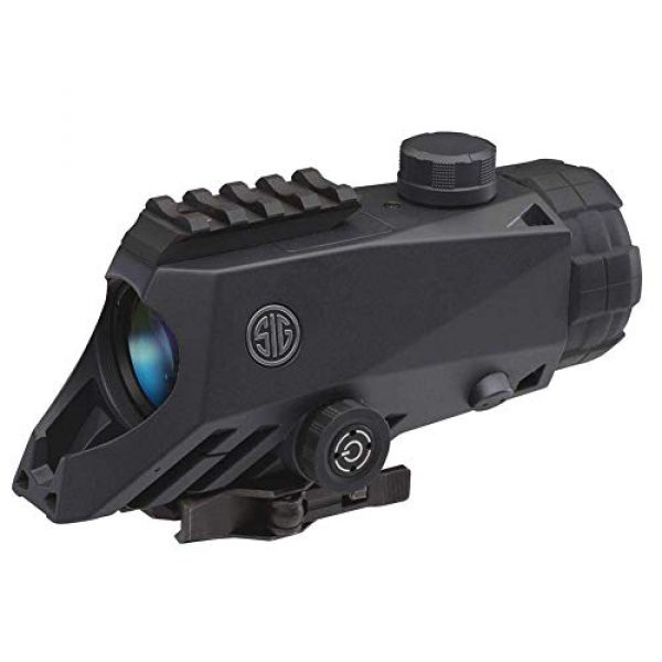 Sig Sauer Rifle Scope 2 Sig Sauer Bravo4 4x30mm Graphite Illum. 5.56/7.62 Horseshoe Dot Reticle Battle Sight