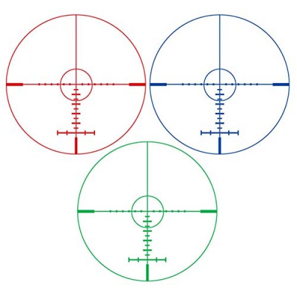 Presma Rifle Scope 5 PRESMA -Eagle Series Rifle Scope 6-24x50 AOL RGB Illumination RXR Reticle