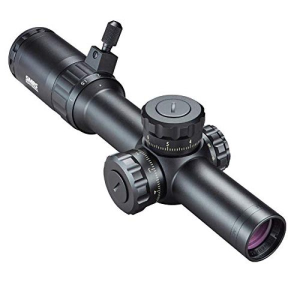 Bushnell Rifle Scope 1 Bushnell Elite Tactical Riflescope SMRS II, 1-6.5x24, Illuminated CQ BDC Reticle_ET71624