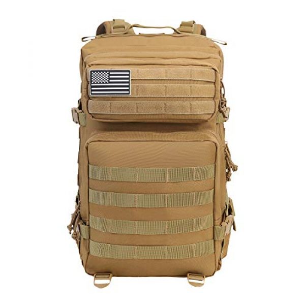 YOMEGO Tactical Backpack 2 YOMEGO Durable Tactical Backpack Travel Bug-Out Bag Great Tactical Survival Gear for Men and Women, 45L
